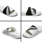 New Zealand Silver Fern Niho Taniwha Slide Sandals - Aussie Hoodie