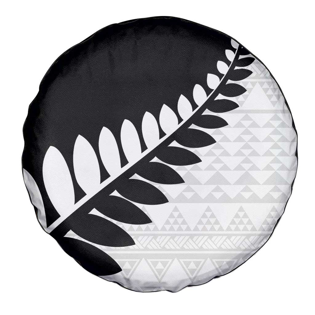 New Zealand Silver Fern Niho Taniwha Spare Tire Cover