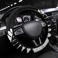 New Zealand Silver Fern Niho Taniwha Steering Wheel Cover