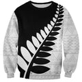 New Zealand Silver Fern Niho Taniwha Sweatshirt