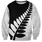 New Zealand Silver Fern Niho Taniwha Sweatshirt