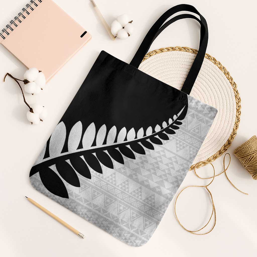 New Zealand Silver Fern Niho Taniwha Tote Bag - Aussie Hoodie