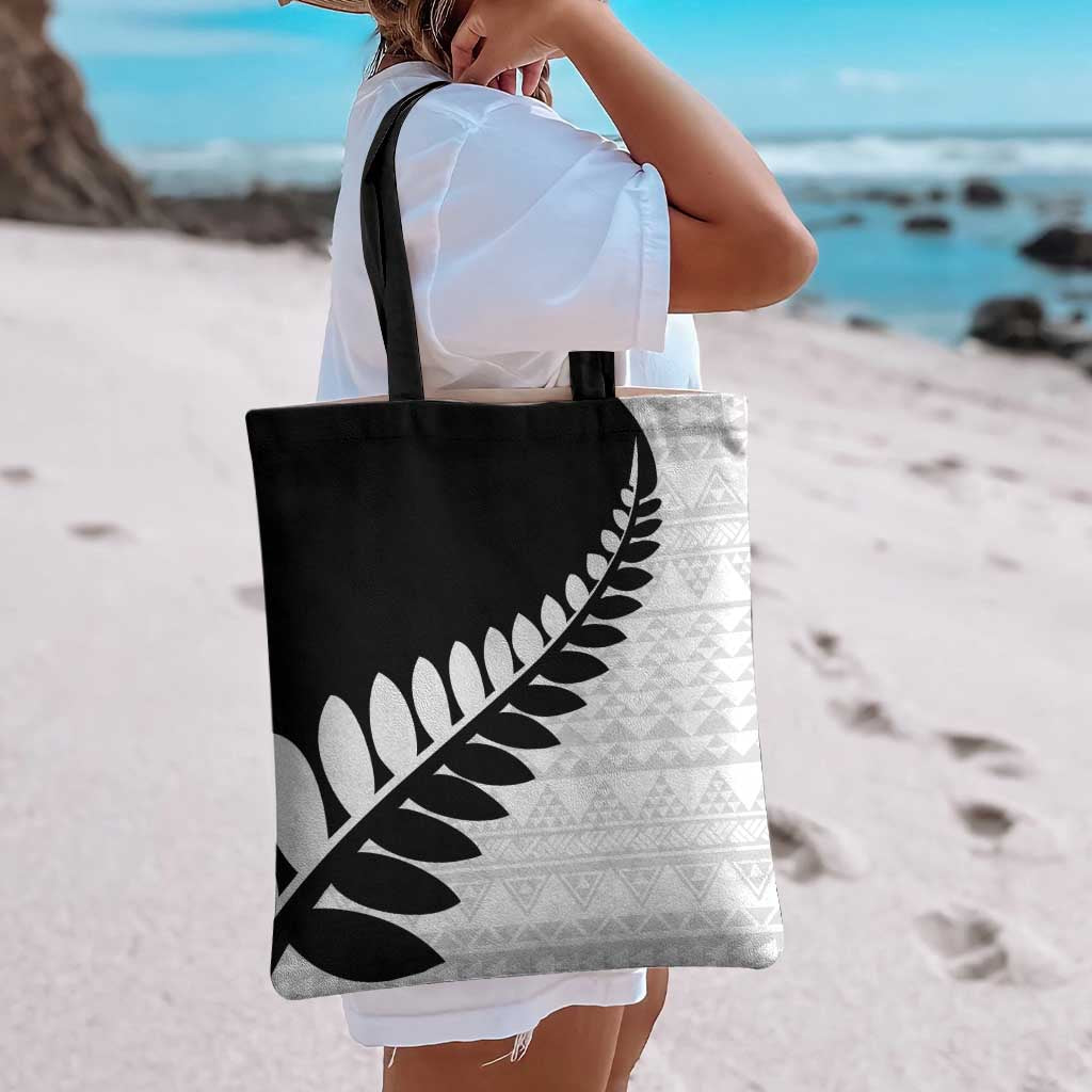 New Zealand Silver Fern Niho Taniwha Tote Bag - Aussie Hoodie