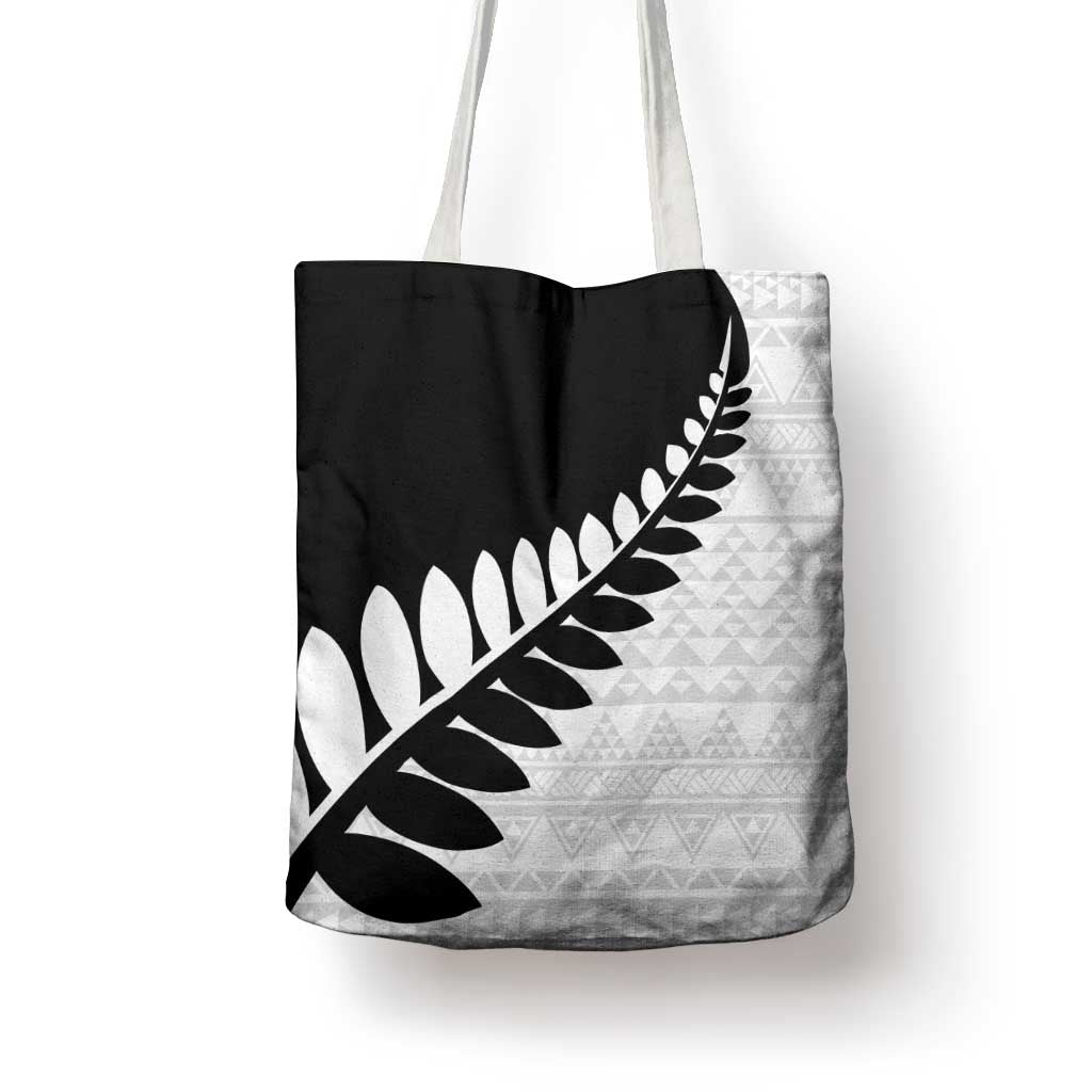 New Zealand Silver Fern Niho Taniwha Tote Bag - Aussie Hoodie