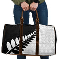 New Zealand Silver Fern Niho Taniwha Travel Bag - Aussie Hoodie
