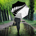 New Zealand Silver Fern Niho Taniwha Umbrella - Aussie Hoodie