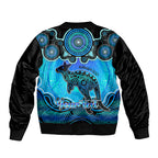 personalised-australia-aries-kangaroo-zodiac-bomber-jacket-auz-astrology-aboriginal-aqua