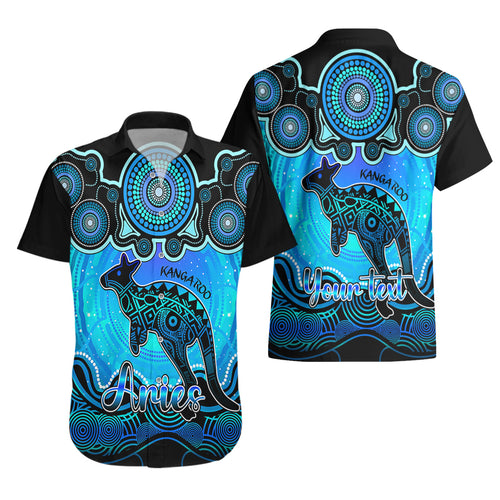 personalised-australia-aries-kangaroo-zodiac-hawaiian-shirt-auz-astrology-aboriginal-aqua