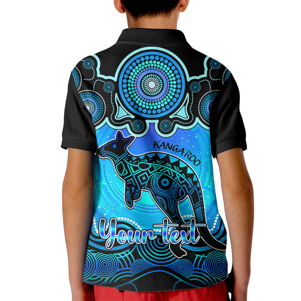 personalised-australia-aries-kangaroo-zodiac-kid-polo-shirt-auz-astrology-aboriginal-aqua