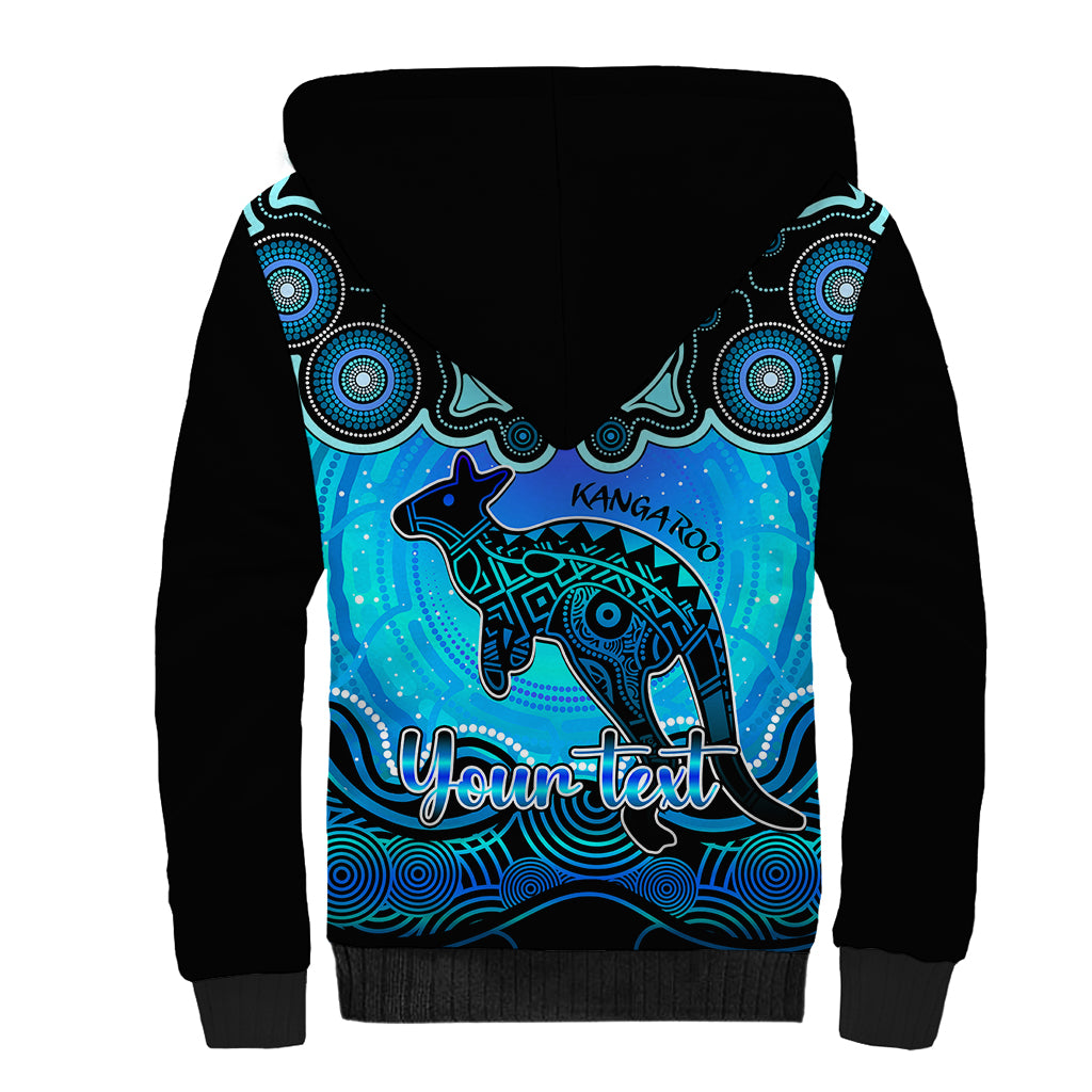 personalised-australia-aries-kangaroo-zodiac-sherpa-hoodie-auz-astrology-aboriginal-aqua