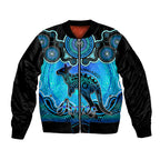 personalised-australia-aries-kangaroo-zodiac-sleeve-zip-bomber-jacket-auz-astrology-aboriginal-aqua