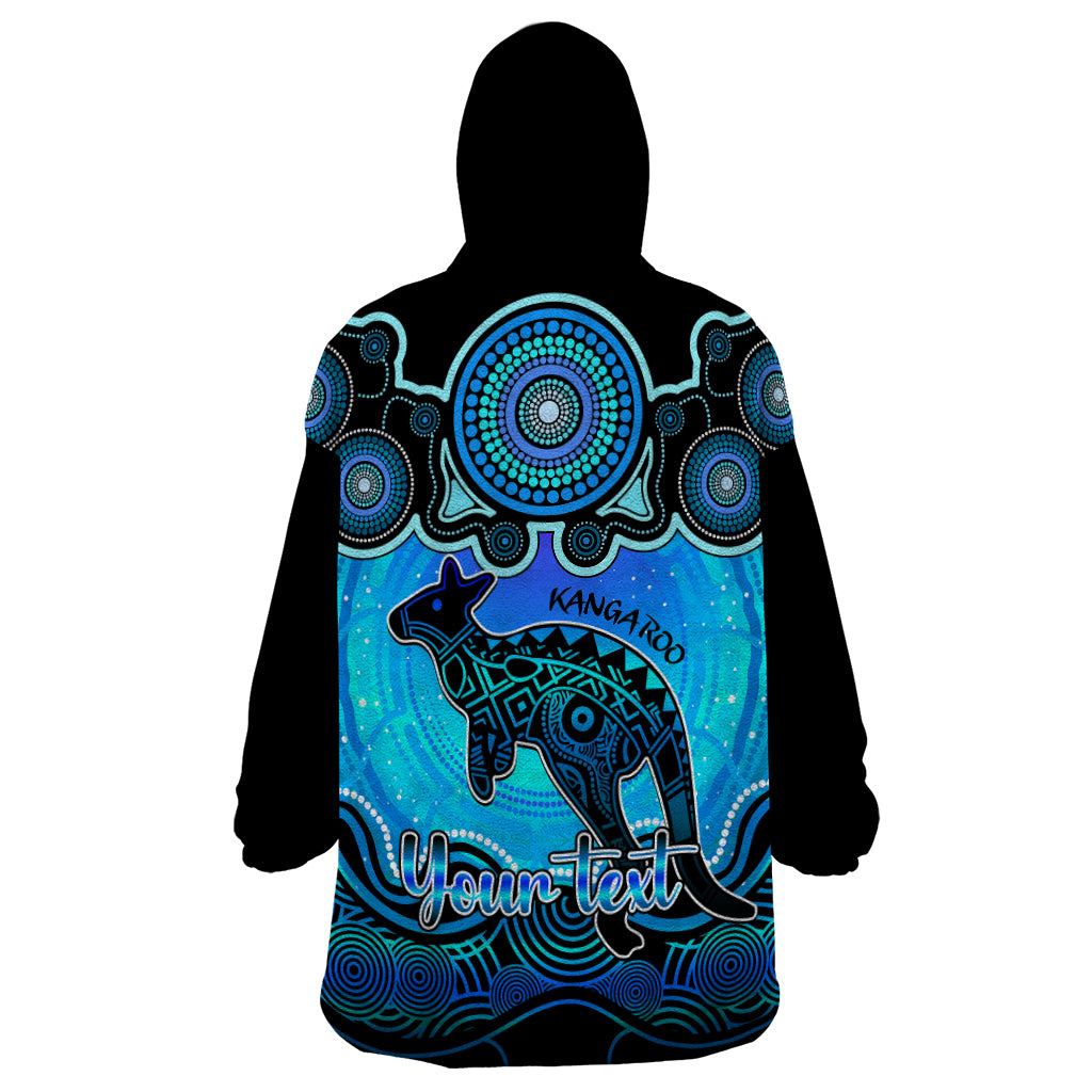 personalised-australia-aries-kangaroo-zodiac-wearable-blanket-hoodie-auz-astrology-aboriginal-aqua