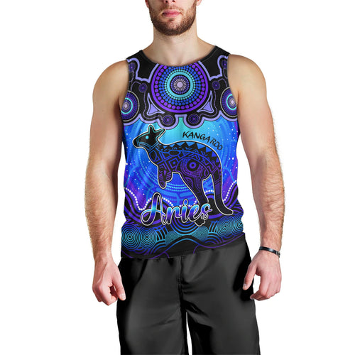 personalised-australia-aries-kangaroo-zodiac-men-tank-top-auz-astrology-aboriginal-blue