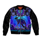 personalised-australia-aries-kangaroo-zodiac-sleeve-zip-bomber-jacket-auz-astrology-aboriginal-blue