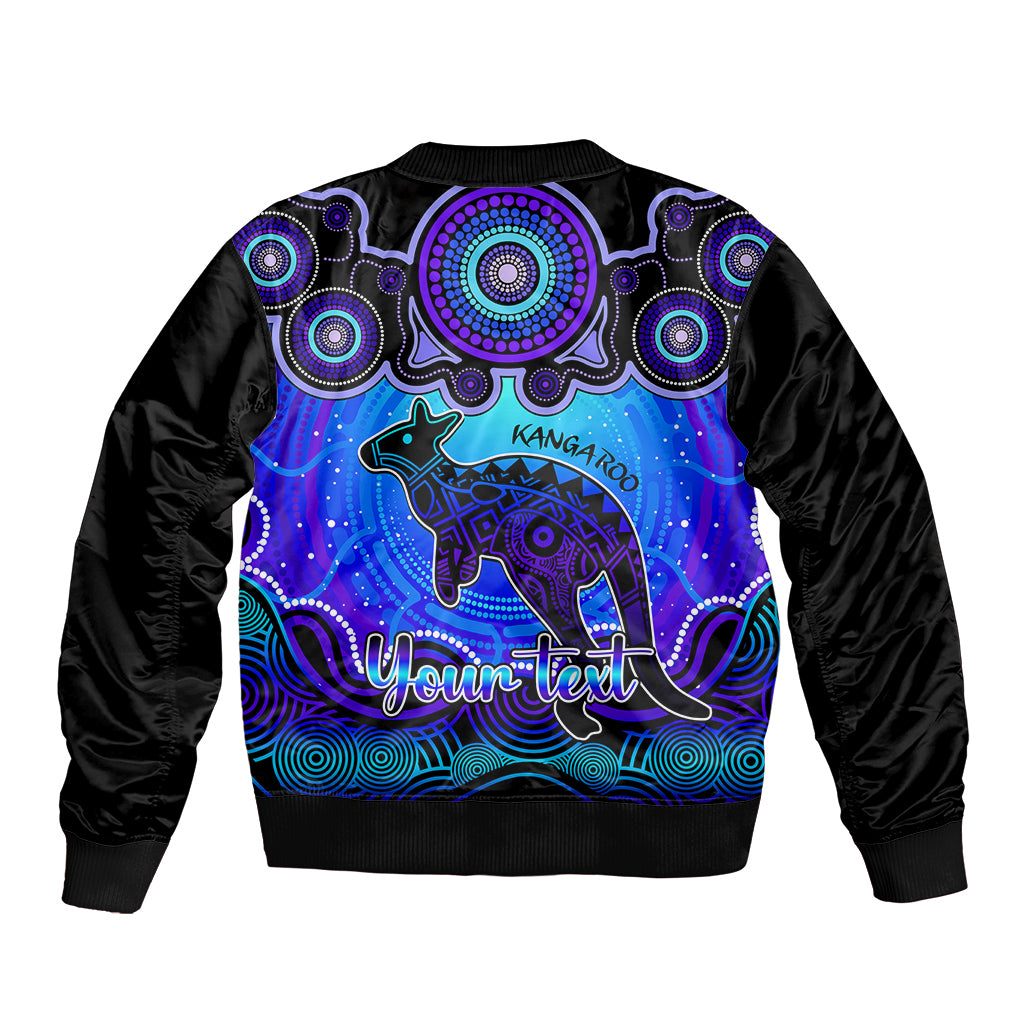 personalised-australia-aries-kangaroo-zodiac-sleeve-zip-bomber-jacket-auz-astrology-aboriginal-blue