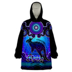 personalised-australia-aries-kangaroo-zodiac-wearable-blanket-hoodie-auz-astrology-aboriginal-blue