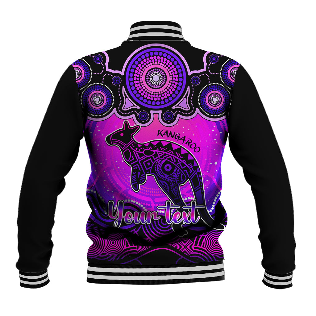 personalised-australia-aries-kangaroo-zodiac-baseball-jacket-auz-astrology-aboriginal-magenta