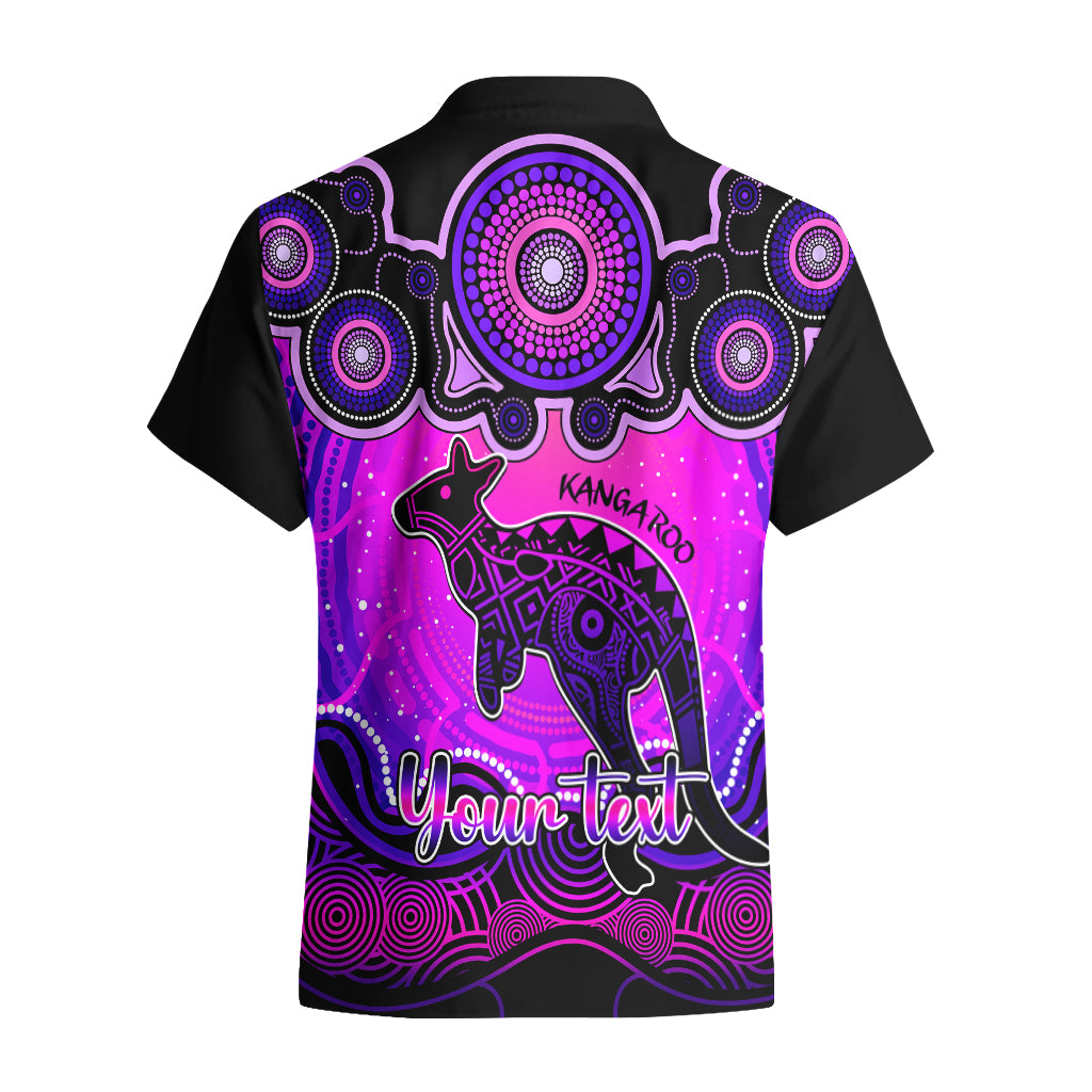 personalised-australia-aries-kangaroo-zodiac-hawaiian-shirt-auz-astrology-aboriginal-magenta