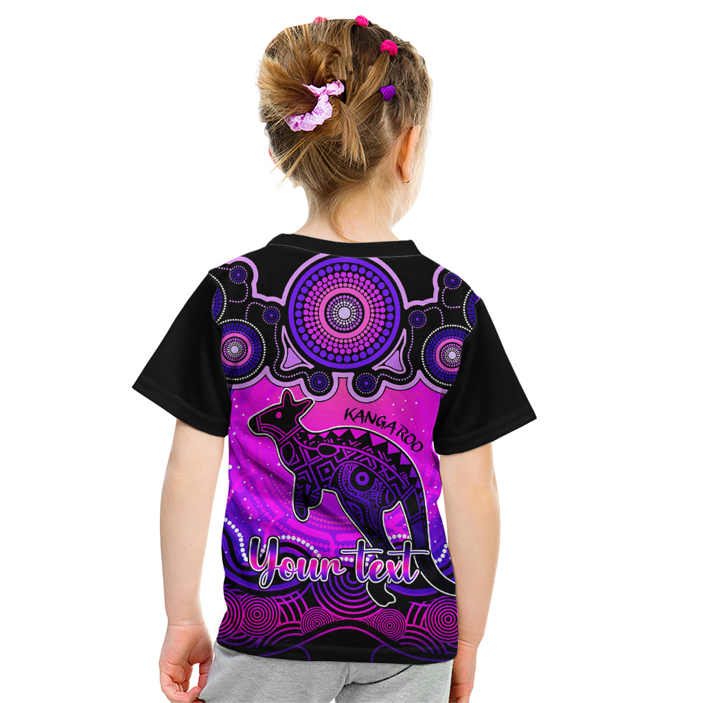 personalised-australia-aries-kangaroo-zodiac-kid-t-shirt-auz-astrology-aboriginal-magenta