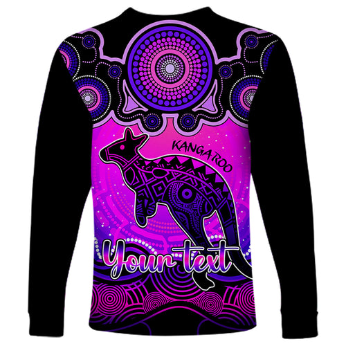 personalised-australia-aries-kangaroo-zodiac-long-sleeve-shirt-auz-astrology-aboriginal-magenta