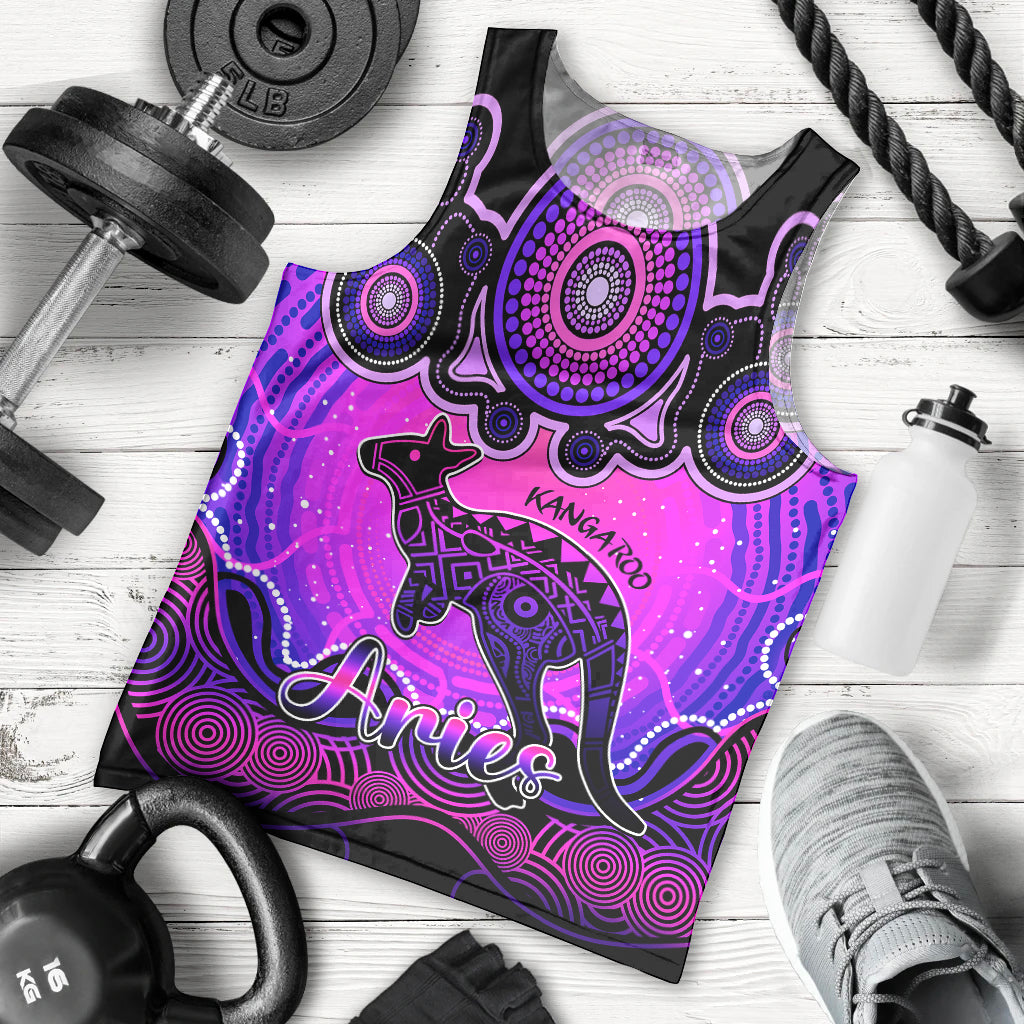 personalised-australia-aries-kangaroo-zodiac-men-tank-top-auz-astrology-aboriginal-magenta