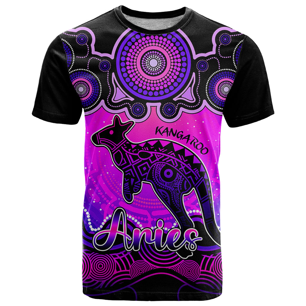 personalised-australia-aries-kangaroo-zodiac-t-shirt-auz-astrology-aboriginal-magenta