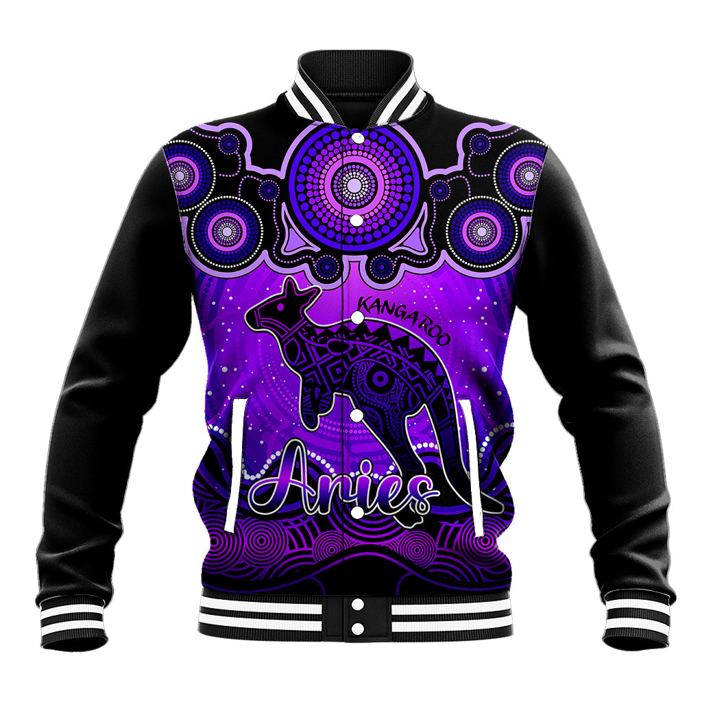 personalised-australia-aries-kangaroo-zodiac-baseball-jacket-auz-astrology-aboriginal-purple