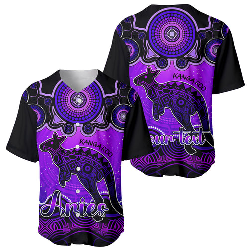 personalised-australia-aries-kangaroo-zodiac-baseball-jersey-auz-astrology-aboriginal-purple