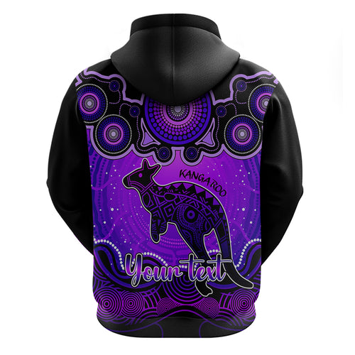 personalised-australia-aries-kangaroo-zodiac-hoodie-auz-astrology-aboriginal-purple