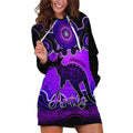 personalised-australia-aries-kangaroo-zodiac-hoodie-dress-auz-astrology-aboriginal-purple