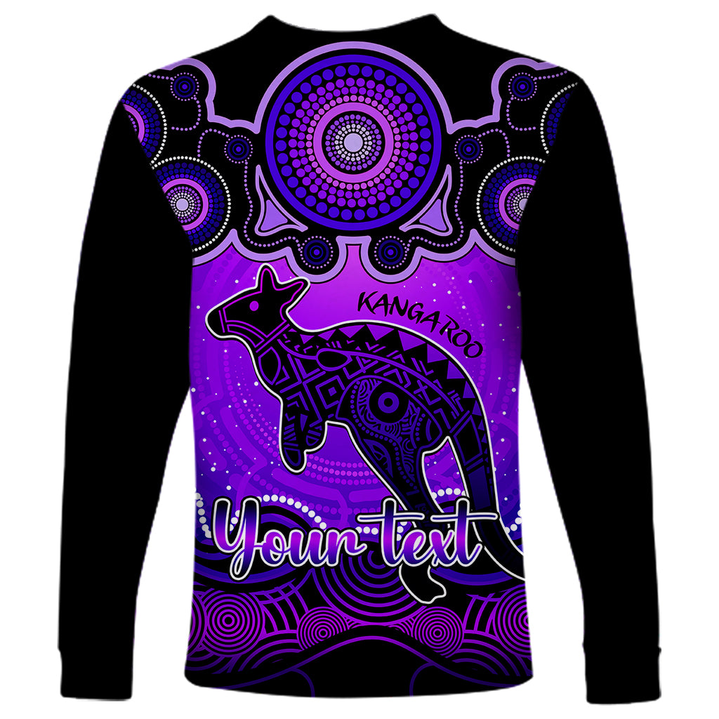 personalised-australia-aries-kangaroo-zodiac-long-sleeve-shirt-auz-astrology-aboriginal-purple