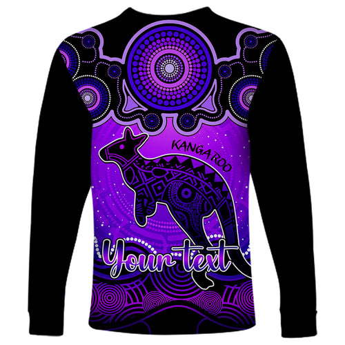 personalised-australia-aries-kangaroo-zodiac-long-sleeve-shirt-auz-astrology-aboriginal-purple