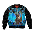 personalised-australia-cancer-koala-zodiac-bomber-jacket-auz-astrology-aboriginal-aqua