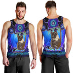 personalised-australia-cancer-koala-zodiac-men-tank-top-auz-astrology-aboriginal-blue
