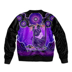 personalised-australia-cancer-koala-zodiac-bomber-jacket-auz-astrology-aboriginal-purple