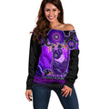 personalised-australia-cancer-koala-zodiac-off-shoulder-sweater-auz-astrology-aboriginal-purple