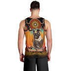 personalised-australia-cancer-koala-zodiac-men-tank-top-auz-astrology-aboriginal-red