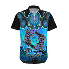 personalised-australia-pisces-platypus-zodiac-hawaiian-shirt-auz-astrology-aboriginal-aqua