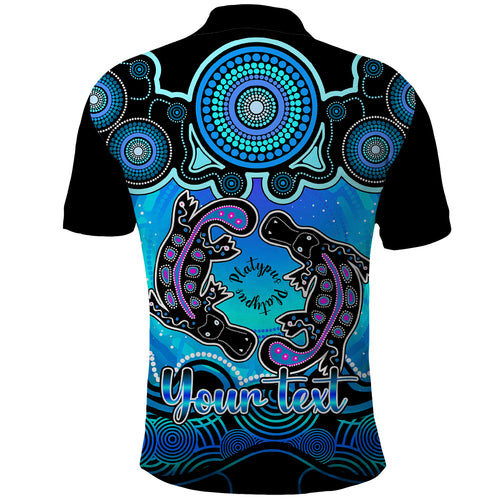 personalised-australia-pisces-platypus-zodiac-polo-shirt-auz-astrology-aboriginal-aqua