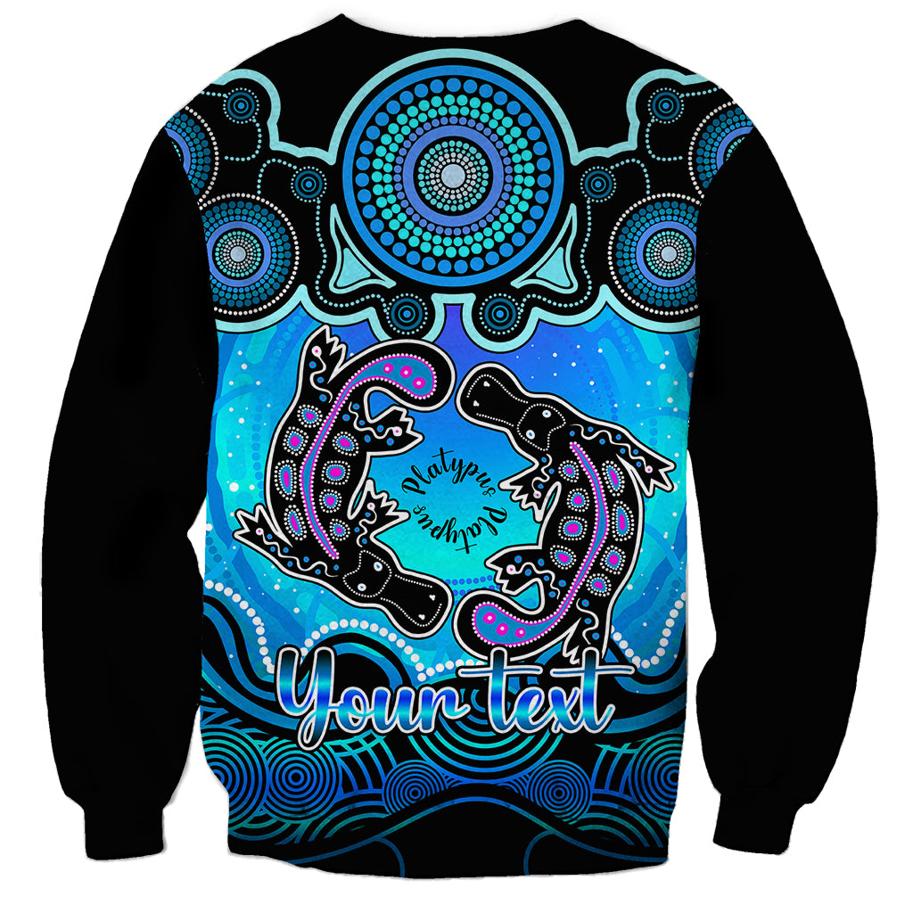 personalised-australia-pisces-platypus-zodiac-sweatshirt-auz-astrology-aboriginal-aqua