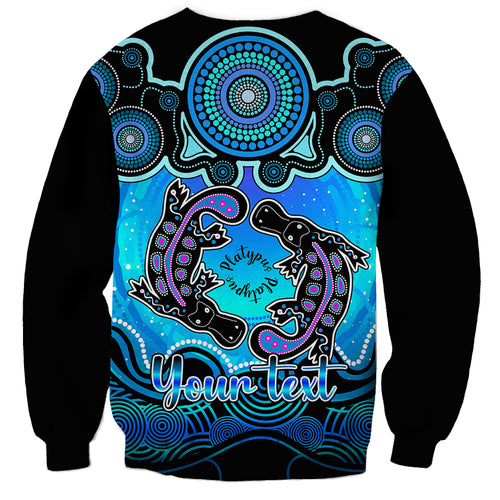 personalised-australia-pisces-platypus-zodiac-sweatshirt-auz-astrology-aboriginal-aqua