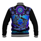 personalised-australia-pisces-platypus-zodiac-baseball-jacket-auz-astrology-aboriginal-blue