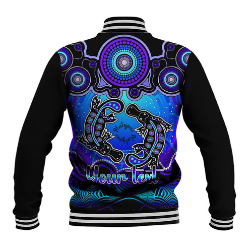 personalised-australia-pisces-platypus-zodiac-baseball-jacket-auz-astrology-aboriginal-blue
