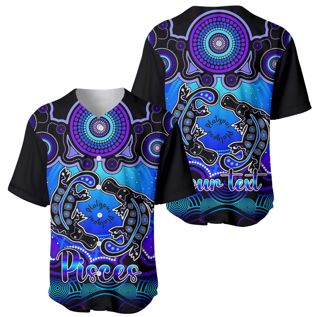 personalised-australia-pisces-platypus-zodiac-baseball-jersey-auz-astrology-aboriginal-blue