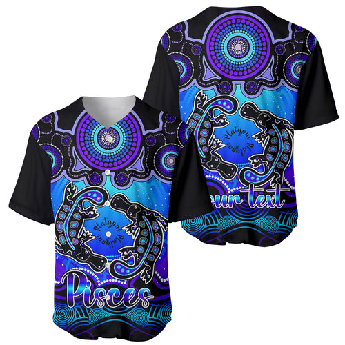 personalised-australia-pisces-platypus-zodiac-baseball-jersey-auz-astrology-aboriginal-blue