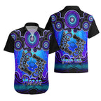 personalised-australia-pisces-platypus-zodiac-hawaiian-shirt-auz-astrology-aboriginal-blue