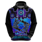 personalised-australia-pisces-platypus-zodiac-hoodie-auz-astrology-aboriginal-blue