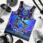 personalised-australia-pisces-platypus-zodiac-men-tank-top-auz-astrology-aboriginal-blue