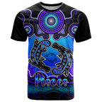 personalised-australia-pisces-platypus-zodiac-t-shirt-auz-astrology-aboriginal-blue