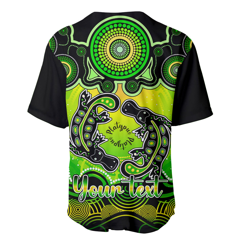 personalised-australia-pisces-platypus-zodiac-baseball-jersey-auz-astrology-aboriginal-green